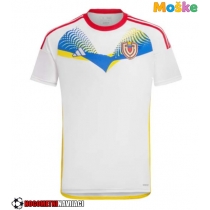 Moške Nogometnih dresov Venezuela Gostujoči Copa America 2024 Kratki rokavi